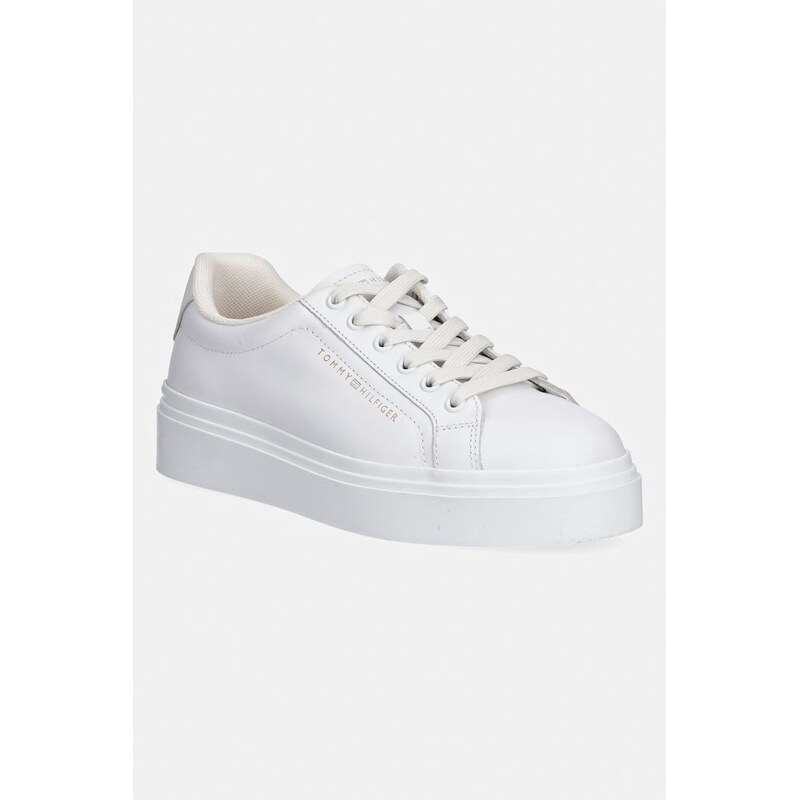 Tommy Hilfiger TH CHIC CUPSOLE PLATFORM sneakers boty dámské kožené