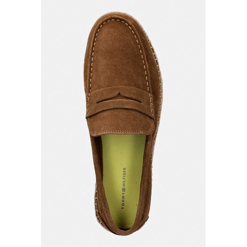 Tommy Hilfiger pánské semišové espadrily FLEXIBLE HILFIGER SDE ESPADRILLE