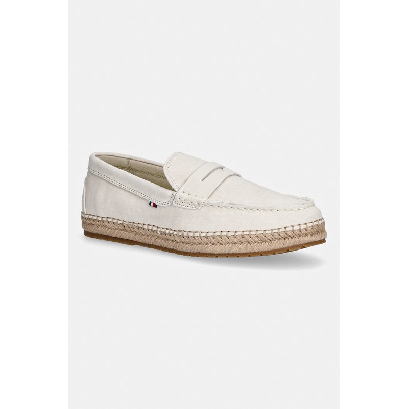 Tommy Hilfiger espadrily pánské semišové FLEXIBLE HILFIGER SDE