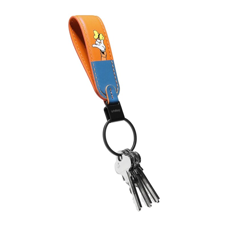 Orbitkey přívěsek na klíče z přírodní kůže 3,5 x 1,6 x 11,8 cm