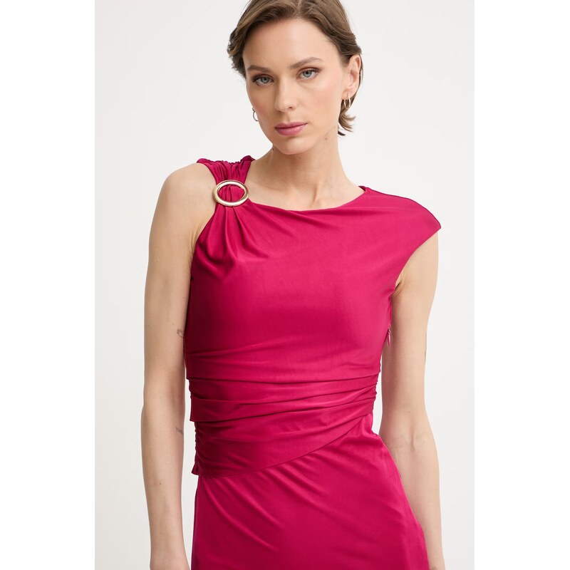 Marciano by Guess drapované šaty z viskózy INES