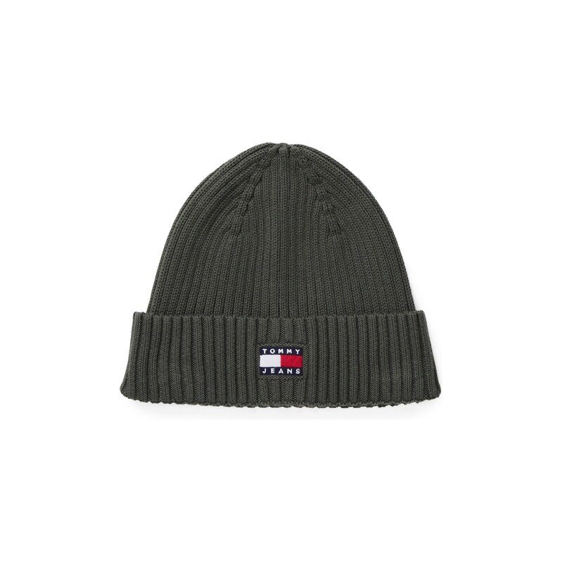 Zimní čepice Tommy Jeans Pewter Green 1011949