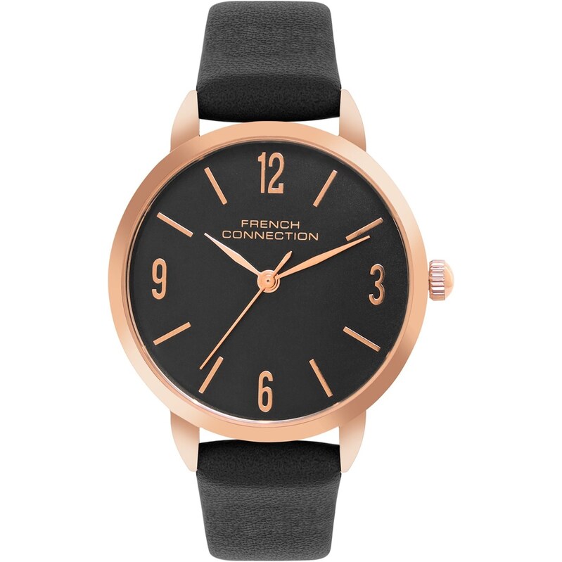 Hodinky FCUK Black 4468144 115254105