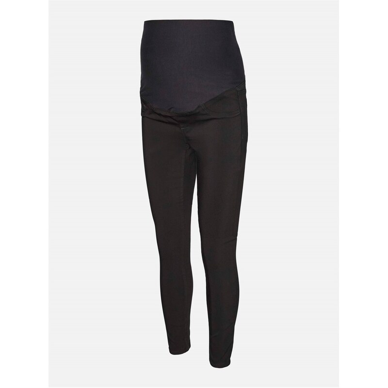 Legíny Mamalicious Black Denim 1462248