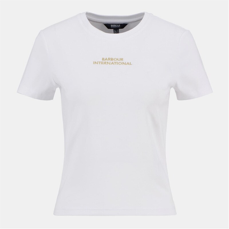 Tričko Barbour International White 2929706