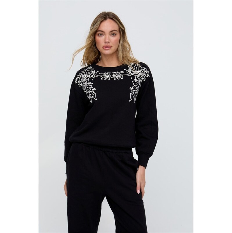 Mikina Raffya Black 6682775 115255693