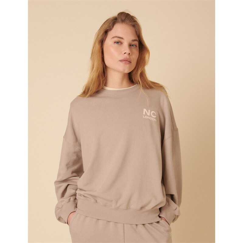 Mikina Nobodys Child Beige 8428794 115255692