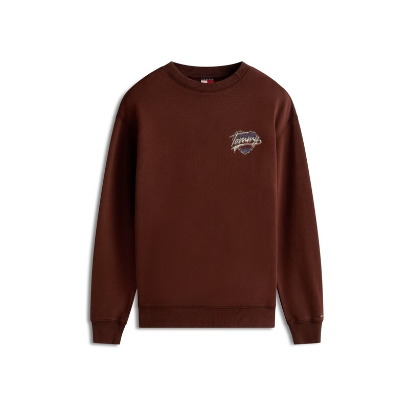 Mikina Tommy Jeans Rich Brown 5637482