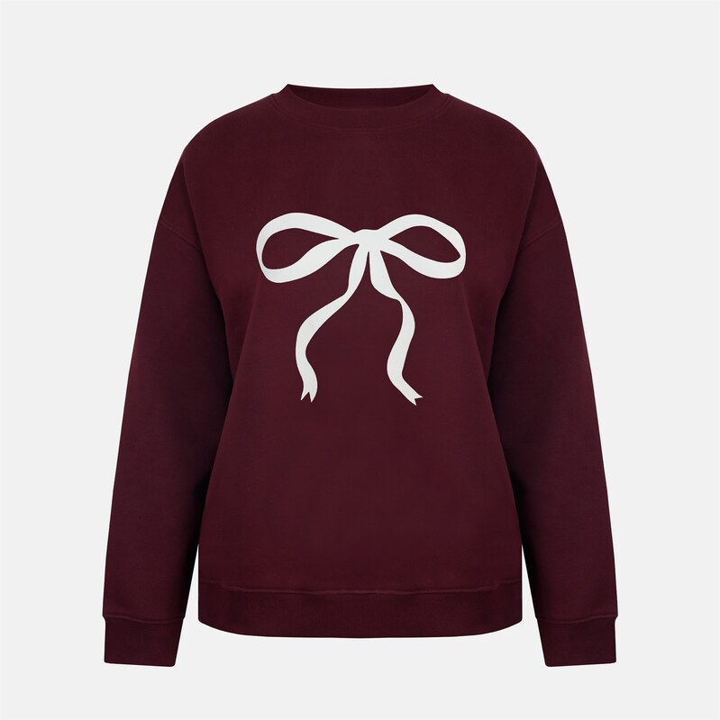Mikina Miso Burgundy Bow 469363 115255749