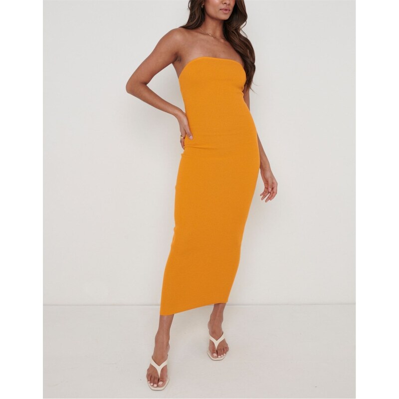 Šaty Pretty Lavish Tangerine 348257 115255966