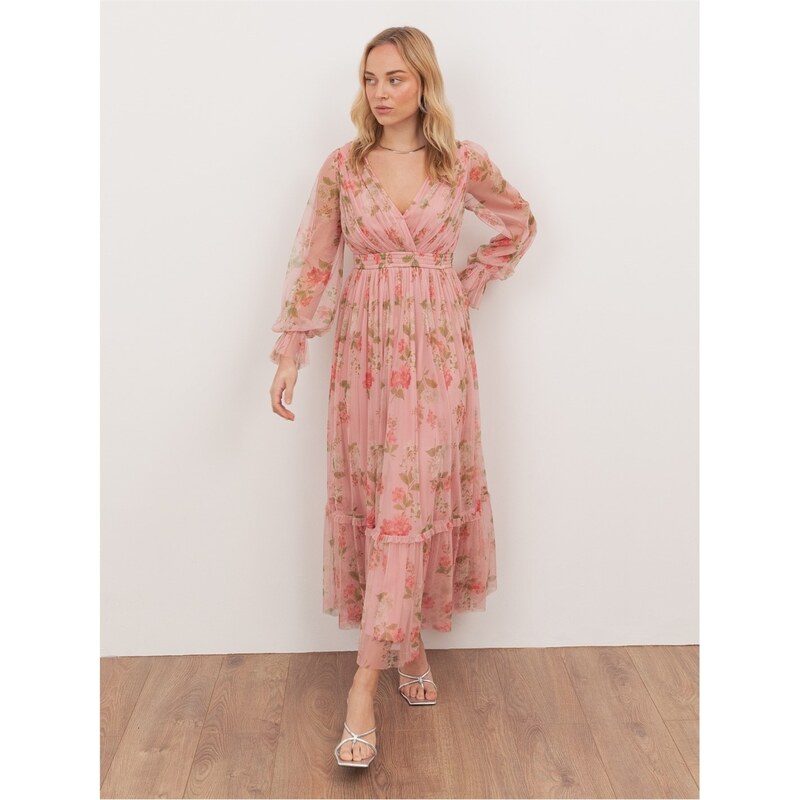 Šaty Anaya With Love Pink Rom Floral 1417469 115256185