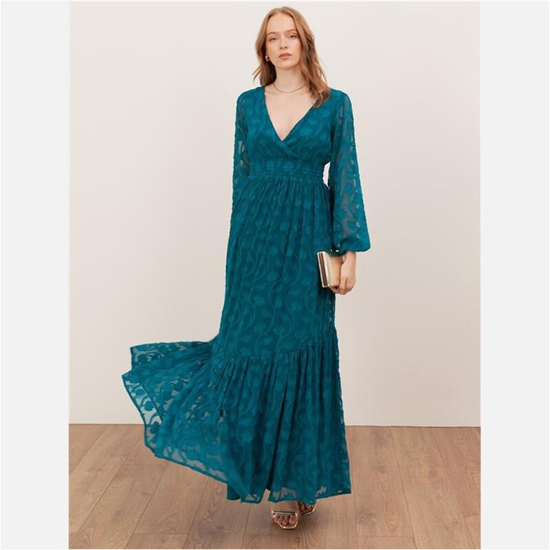 Šaty Lovedrobe Teal Green 3989152 115256215