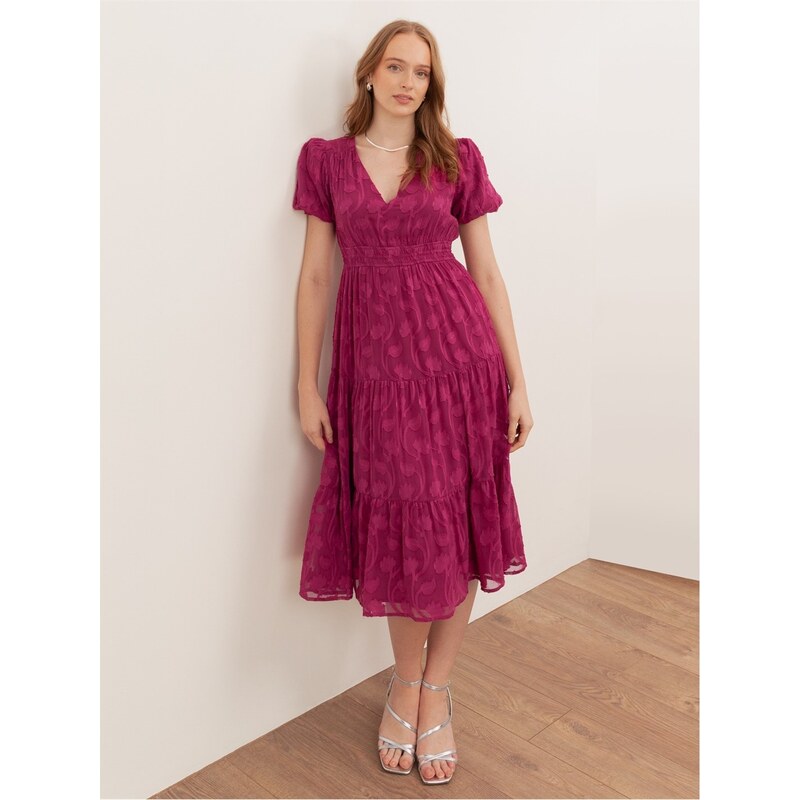 Šaty Lovedrobe Fuchsia 9837816