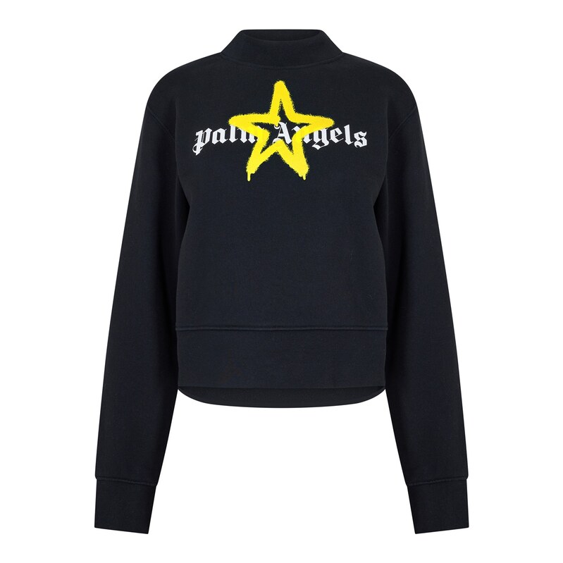 Tričko PALM ANGELS Black Yellow 8209429