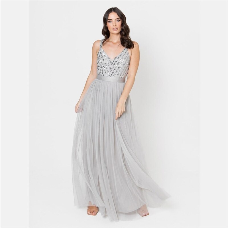 Šaty Maya Deluxe Soft Grey 3720880 115256290