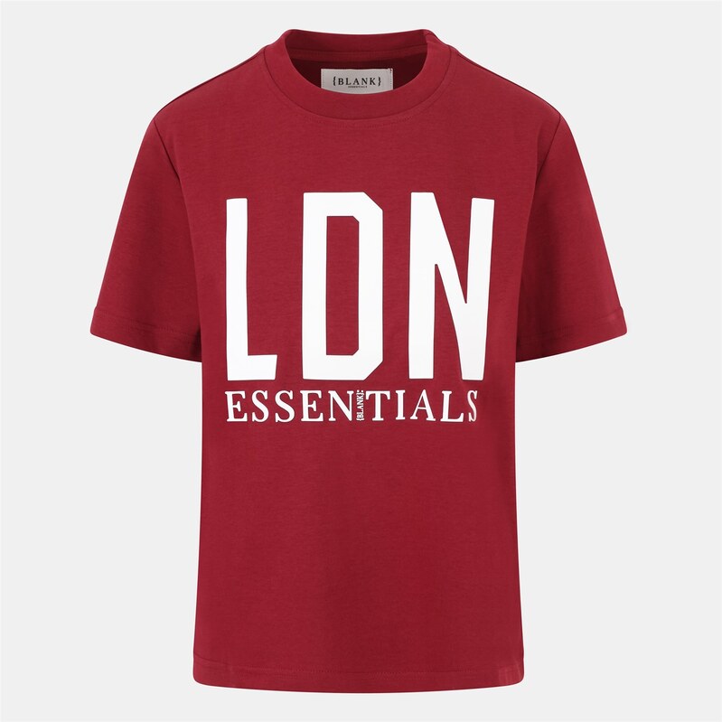 Tričko Blank Essentials Burgundy 9940601