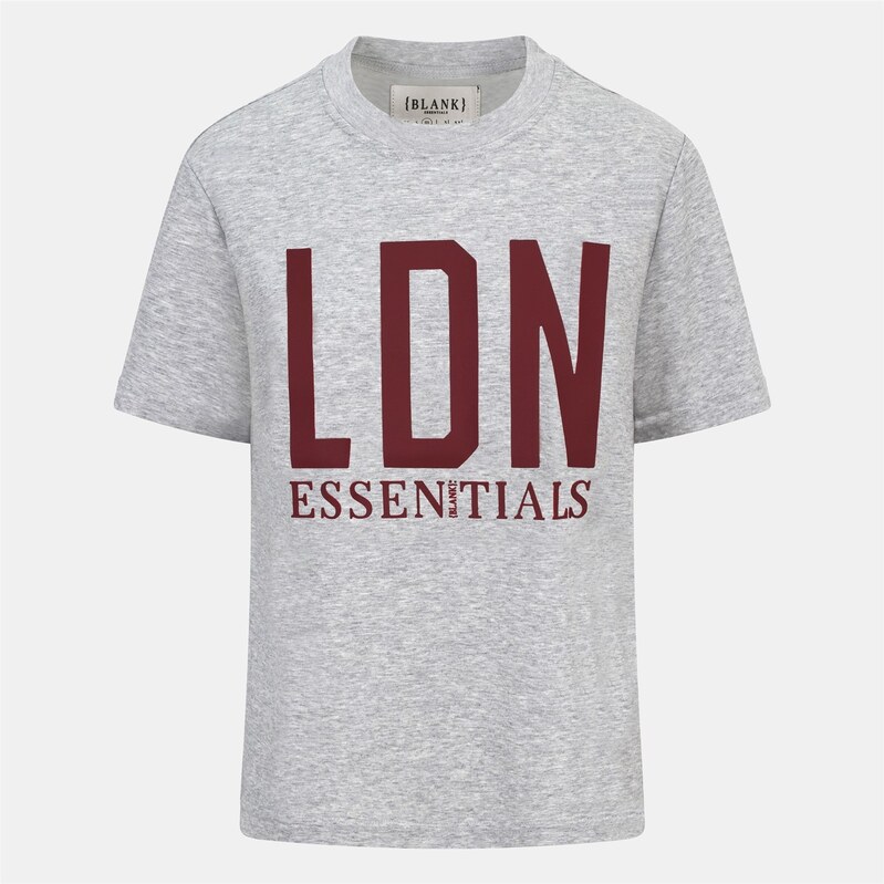 Tričko Blank Essentials Grey Marl 6080489 115256522