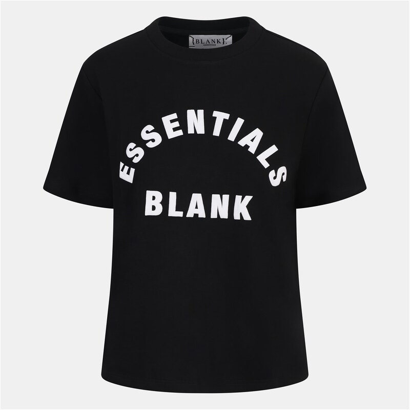 Tričko Blank Essentials Black 7974912