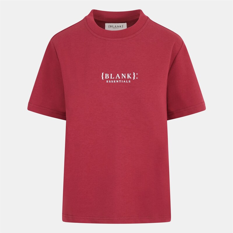 Tričko Blank Essentials Burgundy 4148175 115256567