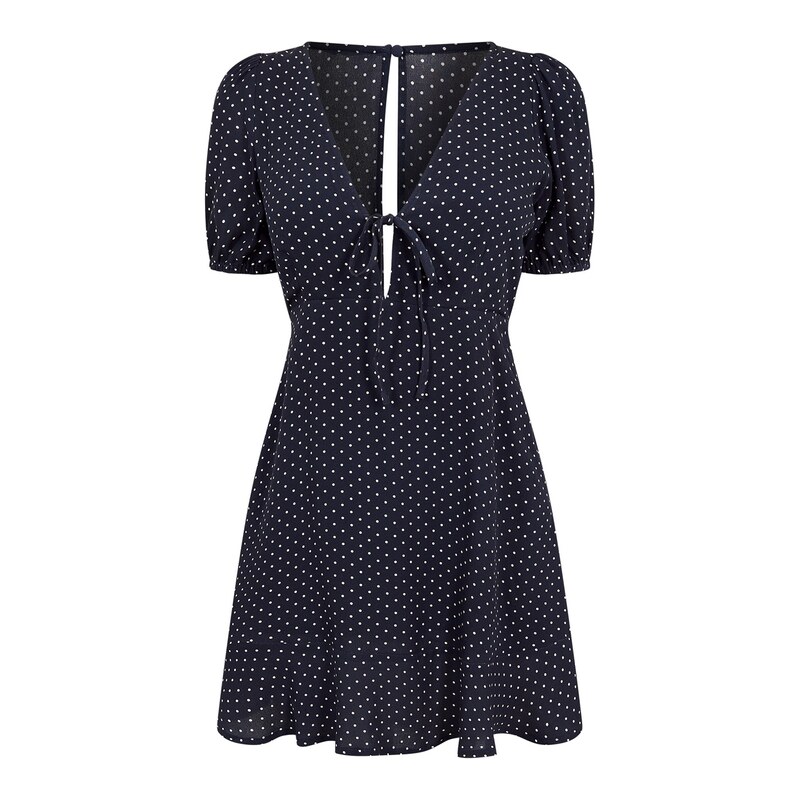 Šaty Jack Wills Navy Polka Dot 7346570 115256586