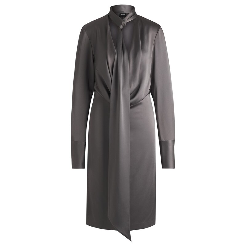 Šaty Boss Open Grey 7966586