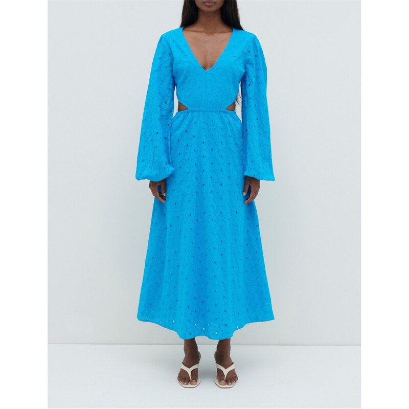 Šaty Pretty Lavish Santorini Blue 8089226 115256850