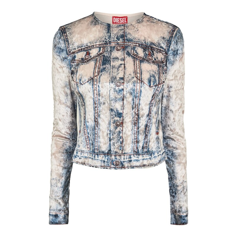 Tričko Diesel Blue Denim 4356234