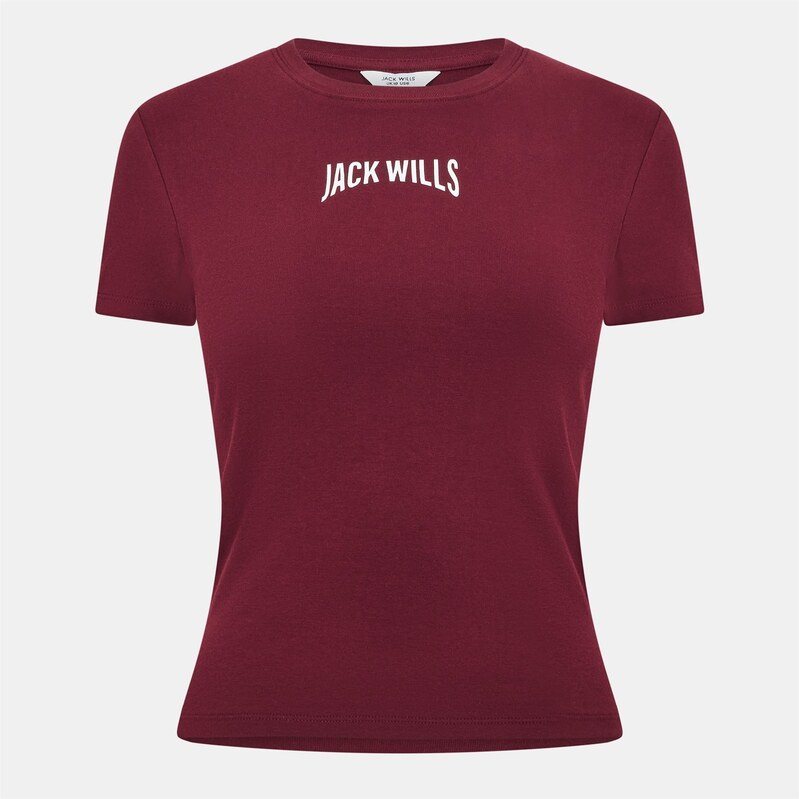 Tričko Jack Wills Wine 8678354 115257082