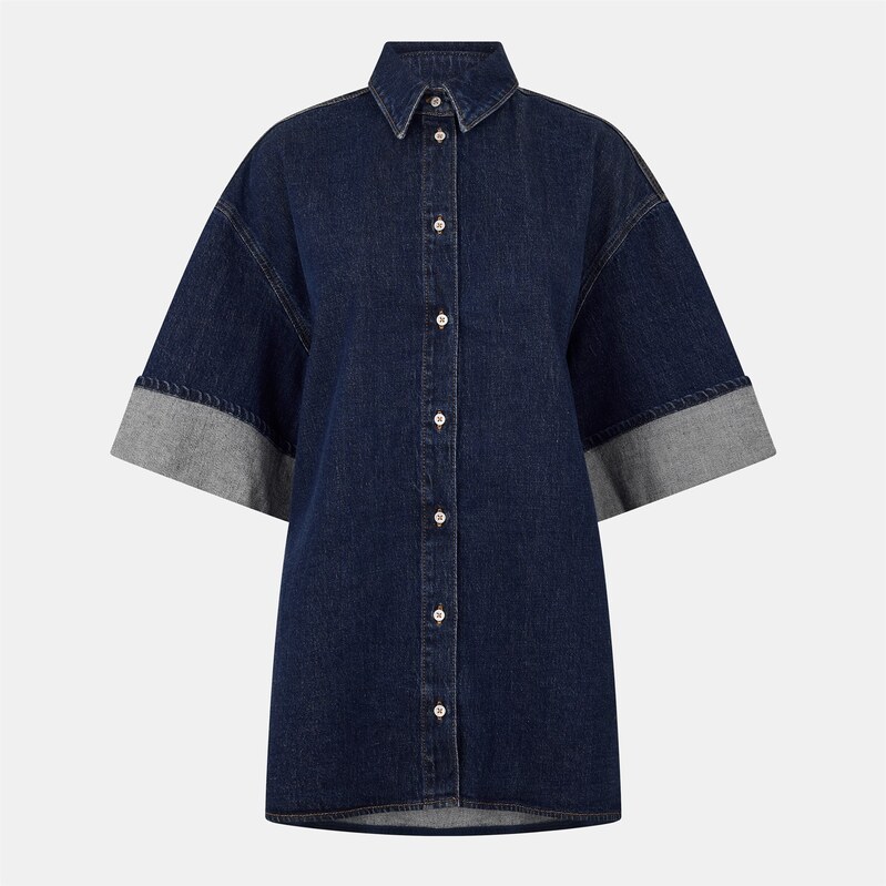 Košile 7 For All Mankind Rinse Blue 3800057 115257131