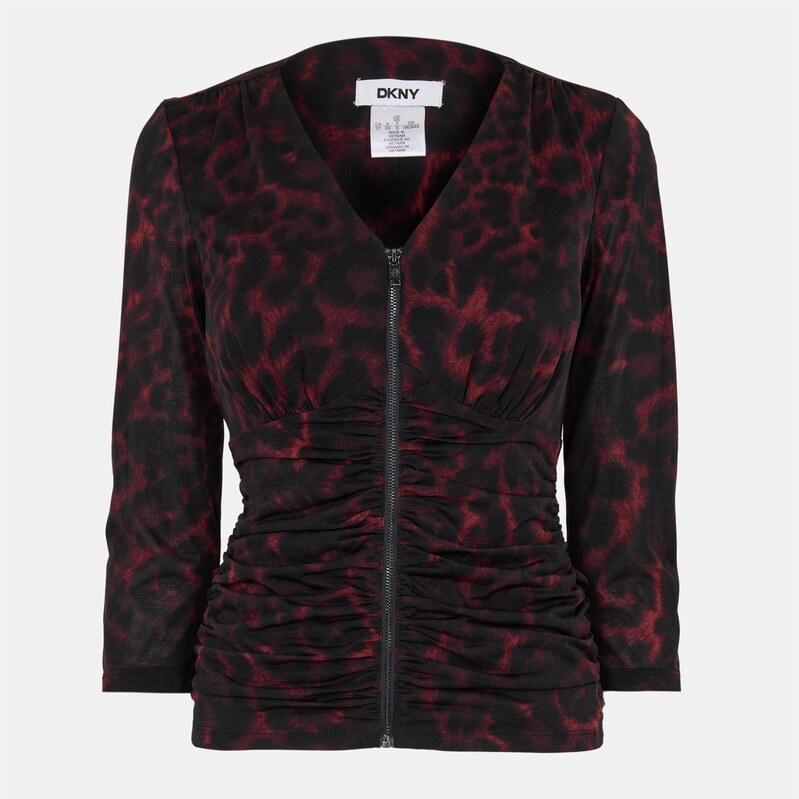 Tričko DKNY Merlot Cheetah 1857102 115257300