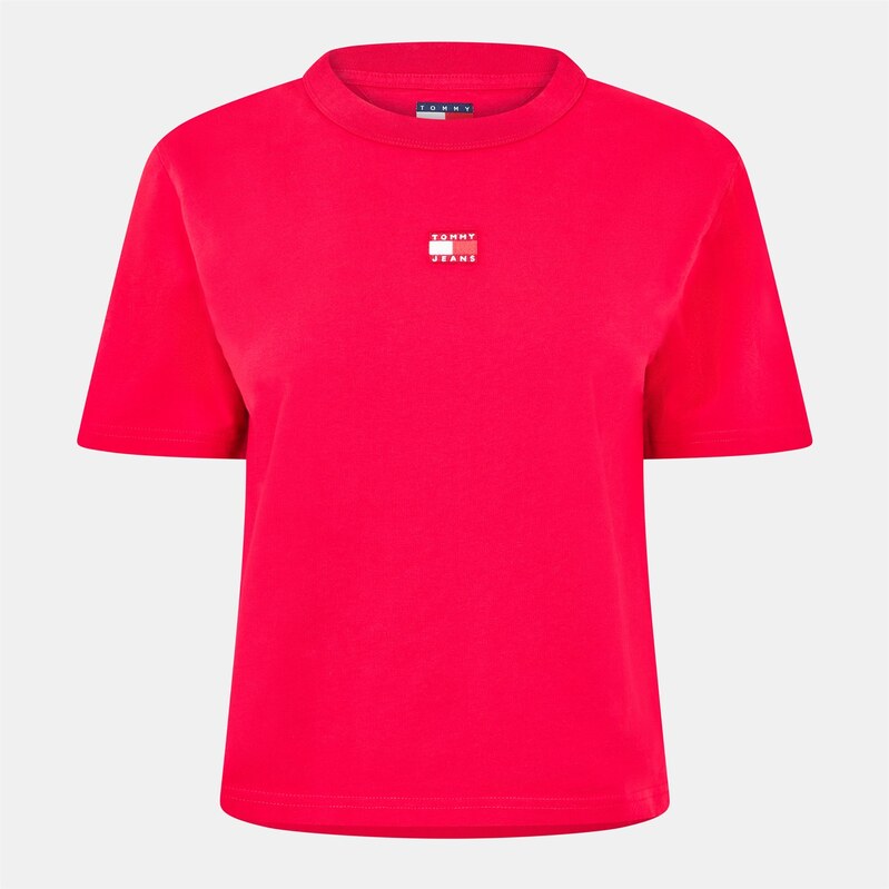 Tričko Tommy Jeans Ruby Rhubarb 7157499