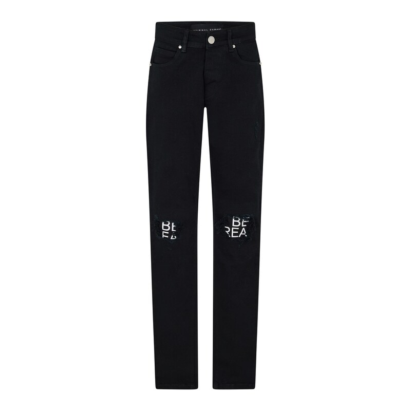 Džíny Criminal Damage Black 3697424
