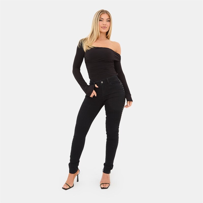 Džíny I Saw It First Black 479293 115257703