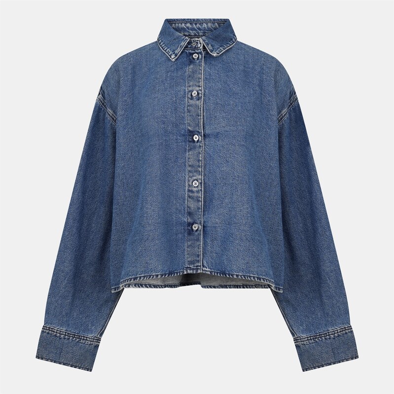 Košile 7 For All Mankind Mid Blue 3925225 115257775