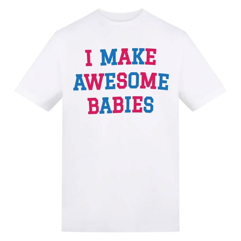 Tričko AWD I Make Awesome Babies 4545674