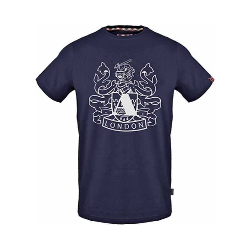 Tričko Aquascutum Navy 9311587
