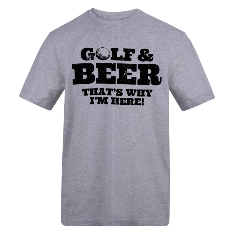 Tričko AWD Golf & Beer Thats Why Im Her 3707068
