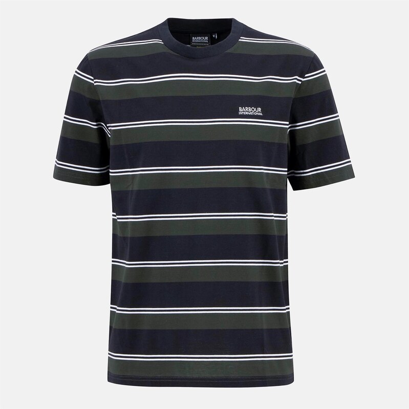 Tričko Barbour International Black 9780210