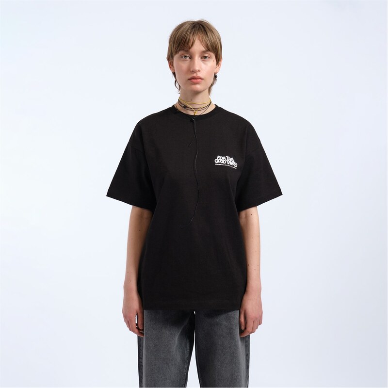 Tričko Dr Denim Black 7510094 115260167