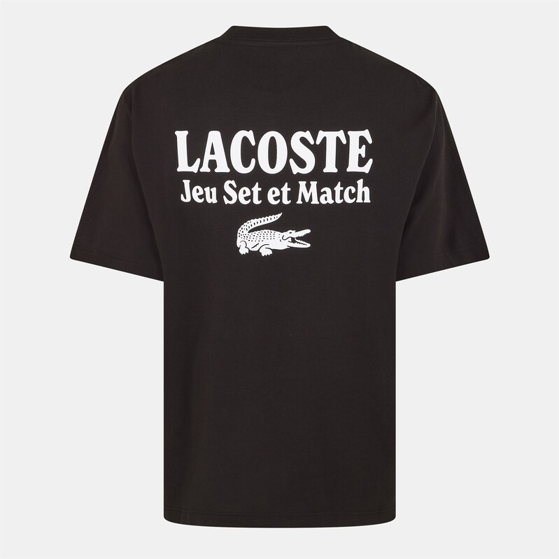 Tričko LACOSTE Black 031 1101095