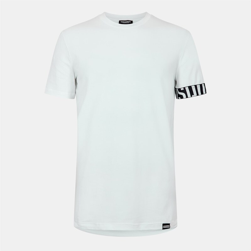 Tričko DSQUARED2 White Black 6173631