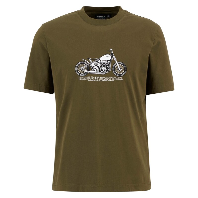 Tričko Barbour International Sage SG72 6216830