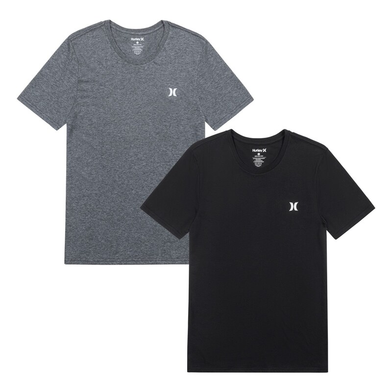 Tričko Hurley Black Grey 9694782