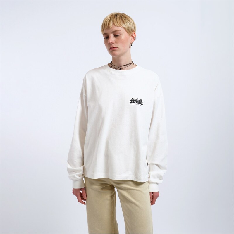 Tričko Dr Denim Off White 3587885 115260498