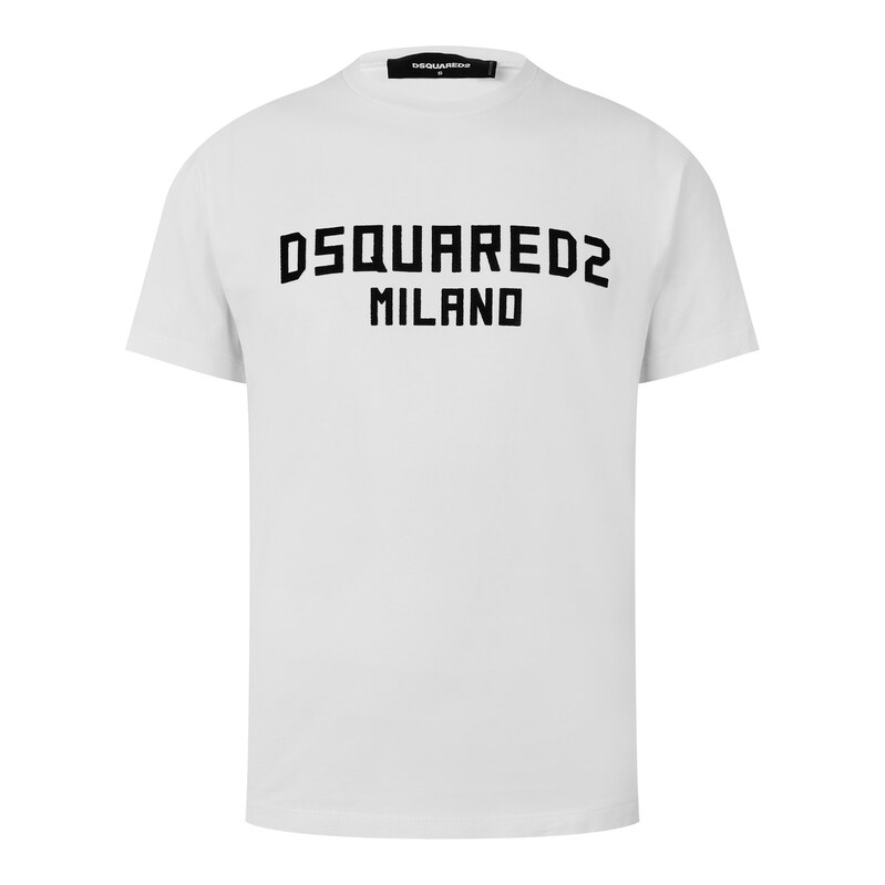 Tričko DSQUARED2 White Black 5286021