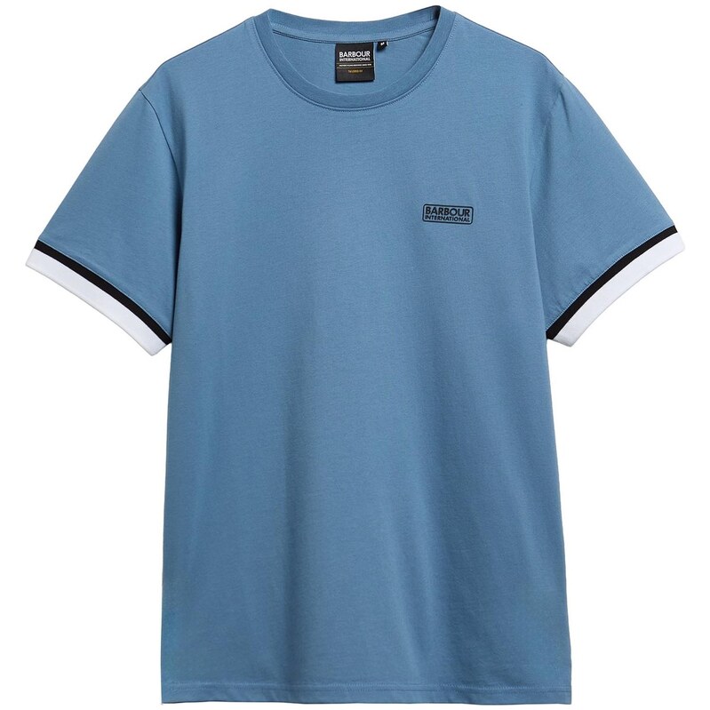 Tričko Barbour International Blue 6919749