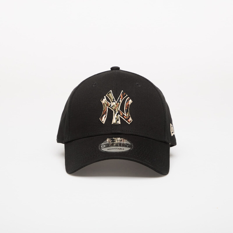 Kšiltovka New Era 9FORTY MLB Outline Camo New York Yankees Black