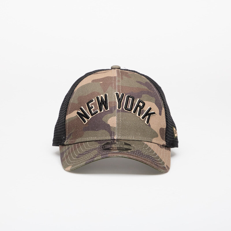 Kšiltovka New Era 9FORTY MC Wordmark Camo New York Yankees