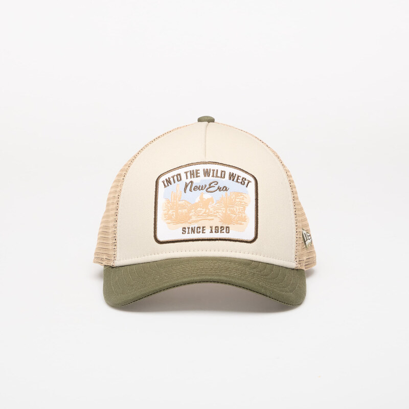 Kšiltovka New Era 9FORTY MC AF Trucker New Olive/ Stone