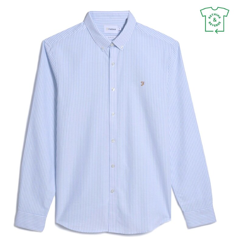 Košile FARAH Sky Blue 468 8324623